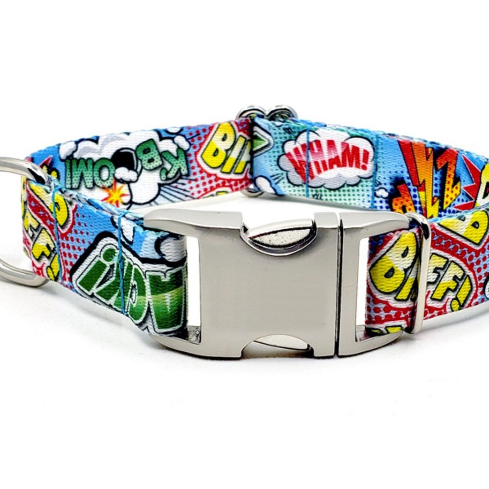COMIC POP DOG COLLAR